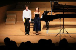 Koncert w Filharmonii Wrocławskiej 23.08.2015. Daria Żurawlowa i Arnold Gniwek.